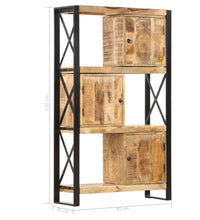 Bücherregal 90x30x150 cm Massivholz Mango