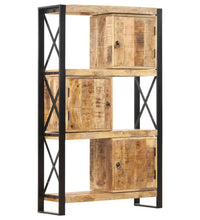 Bücherregal 90x30x150 cm Massivholz Mango