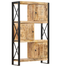 Bücherregal 90x30x150 cm Massivholz Mango