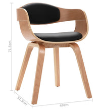 Esszimmerstühle 2 Stk. Bugholz und Kunstleder