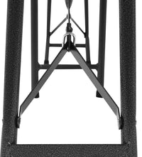 Klappbare Gartenbänke 2 Stk. 180 cm HDPE Schwarz