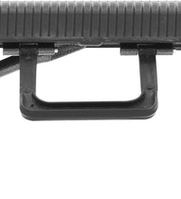 Klappbare Gartenbänke 2 Stk. 180 cm HDPE Schwarz