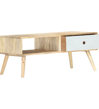 Couchtisch 90×50×40 cm Massivholz Mango