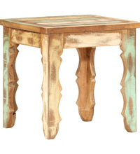 Couchtisch 40×40×40 cm Recyceltes Massivholz