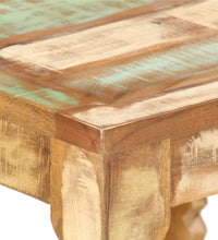 Couchtisch 40×40×40 cm Recyceltes Massivholz