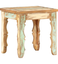Couchtisch 40×40×40 cm Recyceltes Massivholz