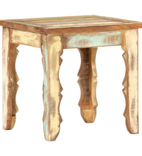 Couchtisch 40×40×40 cm Recyceltes Massivholz