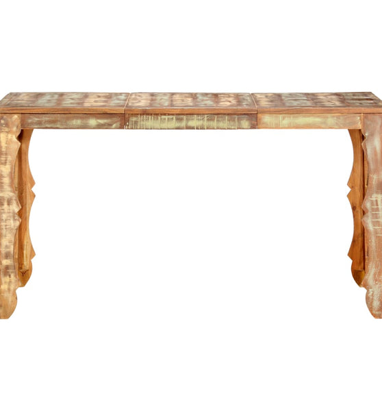 Esstisch 140×70×76 cm Recyceltes Massivholz
