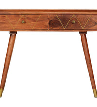 Konsolentisch 90×35×76 cm Massivholz Akazie