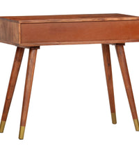 Konsolentisch 90×35×76 cm Massivholz Akazie