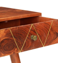 Konsolentisch 90×35×76 cm Massivholz Akazie
