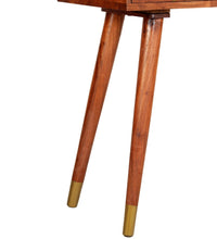 Konsolentisch 90×35×76 cm Massivholz Akazie