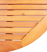 7-tlg. Garten-Essgruppe Eukalyptus Massivholz und Textilene