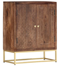 Sideboard 60×30×75 cm Massivholz Mango