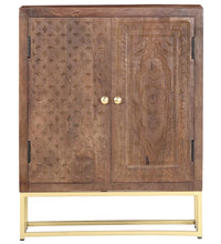 Sideboard 60×30×75 cm Massivholz Mango