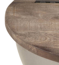 Schüsselförmiges Couchtisch-Set 2 Stk. Mango Massivholz