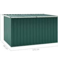 Gartenbox Grün 171x99x93 cm