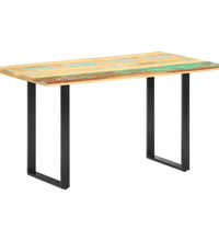 Esstisch 140x70x76 cm Altholz Massiv
