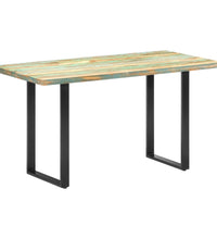 Esstisch 140x70x76 cm Altholz Massiv
