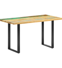 Esstisch 140x70x76 cm Altholz Massiv
