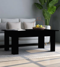 Couchtisch Schwarz 100x60x42 cm Holzwerkstoff