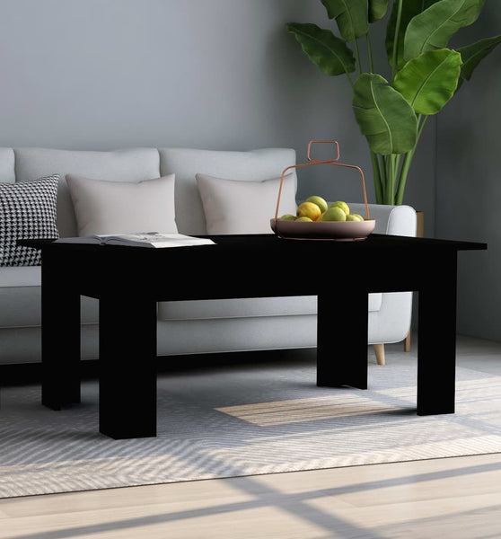 Couchtisch Schwarz 100x60x42 cm Holzwerkstoff