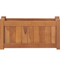 Hochbeet 50x25x25 cm Massivholz Teak