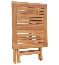 Gartentisch Klappbar 45x45x45 cm Massivholz Teak