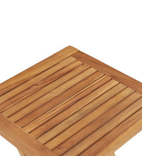 Gartentisch Klappbar 45x45x45 cm Massivholz Teak