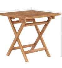 Gartentisch Klappbar 45x45x45 cm Massivholz Teak