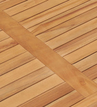 Garten-Esstisch 120x70x77 cm Massivholz Teak