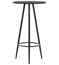3-tlg. Bar-Set Kunststoff Schwarz