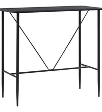 5-tlg. Bar-Set Kunststoff Schwarz
