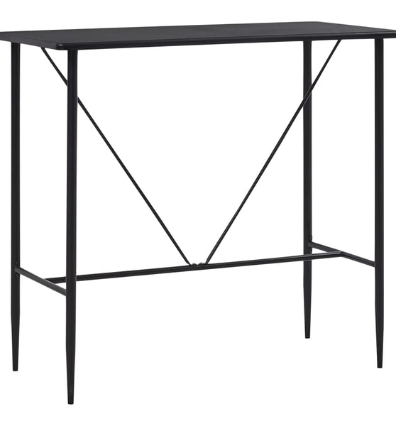 5-tlg. Bar-Set Kunststoff Schwarz