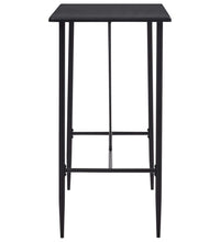 5-tlg. Bar-Set Kunststoff Schwarz