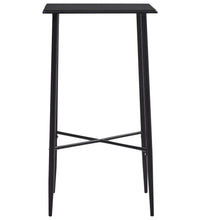 3-tlg. Bar-Set Kunststoff Schwarz