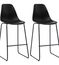 3-tlg. Bar-Set Kunststoff Schwarz