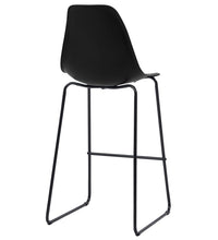 3-tlg. Bar-Set Kunststoff Schwarz
