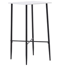3-tlg. Bar-Set Stoff Dunkelgrau