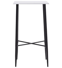 3-tlg. Bar-Set Stoff Dunkelgrau