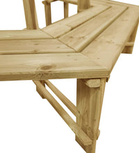 Gartenbank 240 cm Imprägniertes Kiefernholz