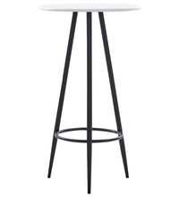3-tlg. Bar-Set Stoff Dunkelgrau
