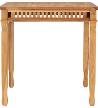 Garten-Esstisch 80x80x80 cm Massivholz Teak