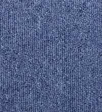 Teppich-Treppenstufen 15 Stk. 65x21x4 cm Blau