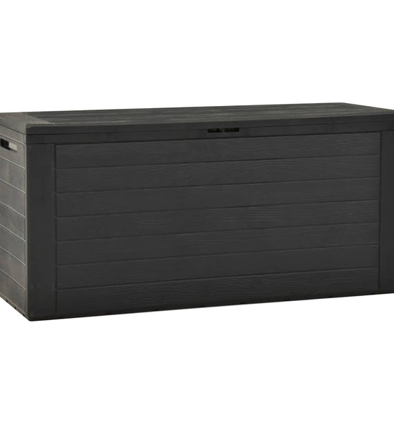 Gartenbox Anthrazit 116x44x55 cm