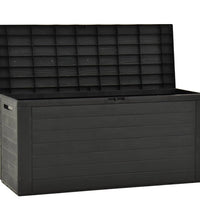 Gartenbox Anthrazit 116x44x55 cm