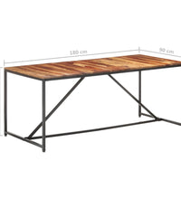 Esstisch 180x90x76 cm Massivholz