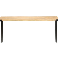 Esstisch 160 x 80 x 76 cm Massivholz Mango
