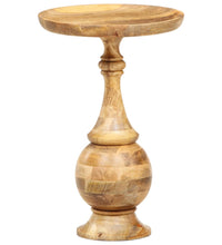 Runder Beistelltisch 43 x 43 x 66 cm Massivholz Mango