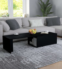 Couchtisch Schwarz 150x50x35 cm Holzwerkstoff